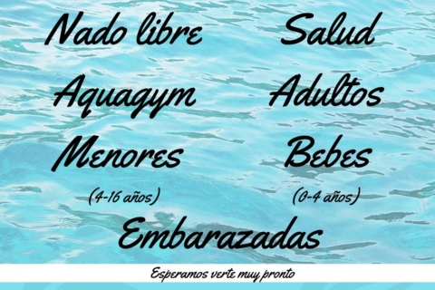 Cursos piscina de verano 2024