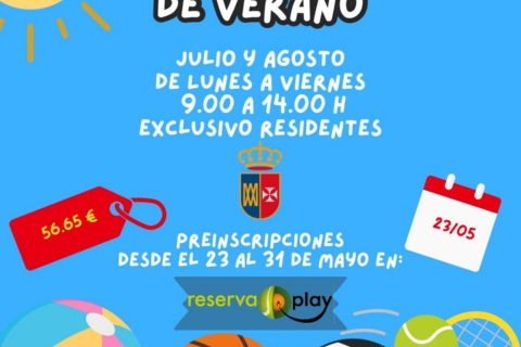 Escuelas deportivas de verano preinscripcion 2024