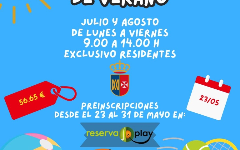 Escuelas deportivas de verano preinscripcion 2024