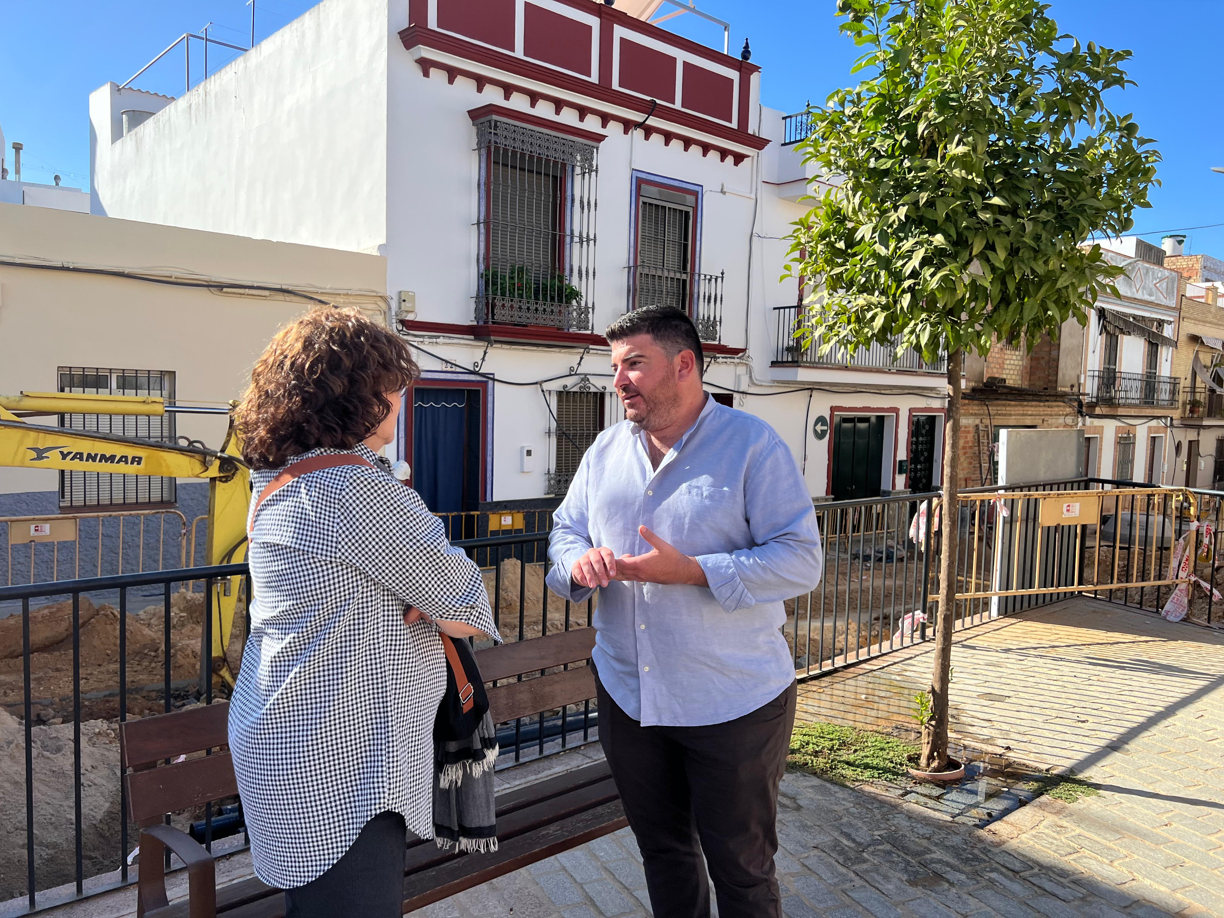 Inicio de la obra de calle Pizarro 3