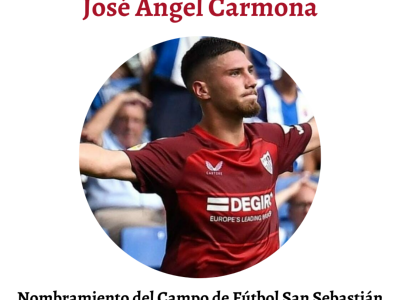 Jose Angel Carmona  anuncio reconocimiento