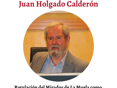 Juan Holgado  anuncio reconocimiento