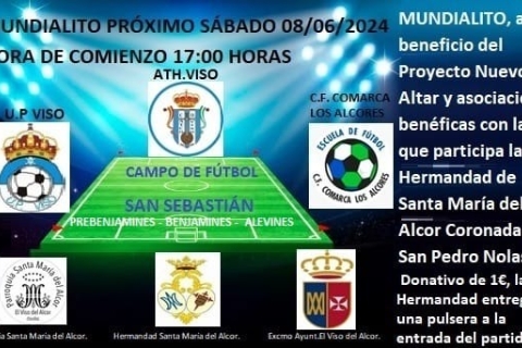 Mundialito de futbol de la Hermandad de Santa María del Alcor