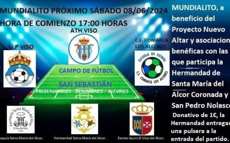 Mundialito de futbol de la Hermandad de Santa María del Alcor