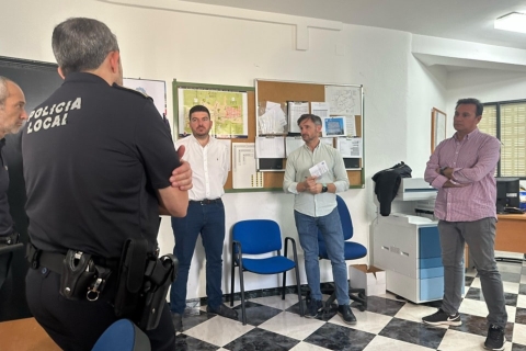 Reunión tras el apagón eléctrico